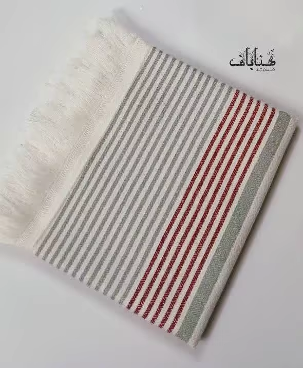 حوله دست و صورت دستباف مدل رستا ۵۰×۷۰ ۵۰×۷۰ سانتیمتر